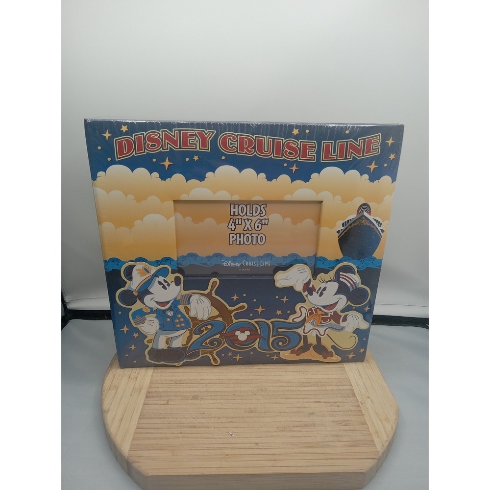 DISNEY Cruise Line 2015 Photo Album Kit Book Sealed NEW rip in plastic Bottom
